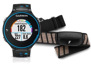 La montre GPS Garmin Forerunner 620 avec le bracelet cardio-fréquencemètre